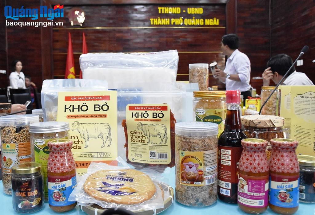 Thành phố Quảng Ngãi công nhận thêm 14 sản phẩm OCOP 3 sao